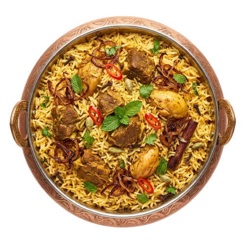 Royal Biryani Top View